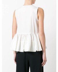 Женская белая майка от MSGM