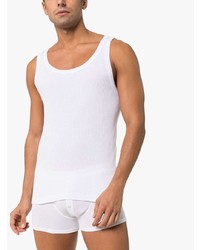 Мужская белая майка от Schiesser