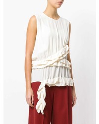 Женская белая майка от Marni