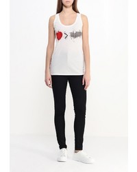 Женская белая майка от Gas