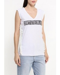 Женская белая майка от Gas