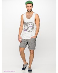 Мужская белая майка от Globe