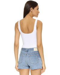 Женская белая майка от Just Female