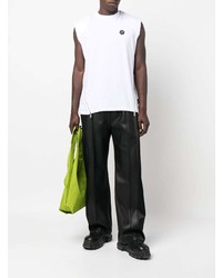 Мужская белая майка от Philipp Plein