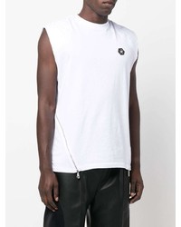 Мужская белая майка от Philipp Plein