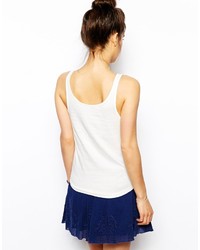 Женская белая майка от Jack Wills