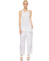 Женская белая майка от Edun