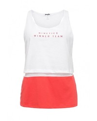 Женская белая майка от Jennyfer