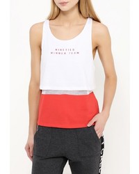 Женская белая майка от Jennyfer