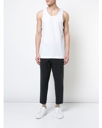 Мужская белая майка от John Elliott