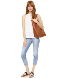 Женская белая майка от Theory