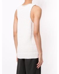 Мужская белая майка от Bottega Veneta