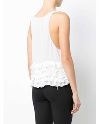 Женская белая майка от Thomas Wylde