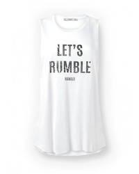 Женская белая майка от Mango