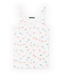 Женская белая майка от Mango