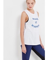 Женская белая майка от Mango