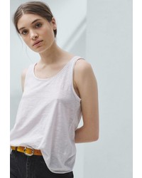 Женская белая майка от Mango