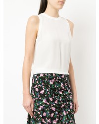 Женская белая майка от Veronica Beard