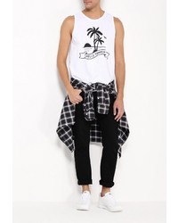 Мужская белая майка от Modis