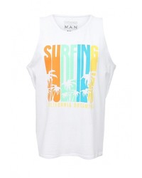 Мужская белая майка от Modis