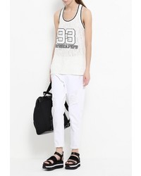 Женская белая майка от Patrizia Pepe