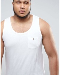 Мужская белая майка от Brave Soul