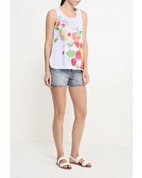 Женская белая майка от QED London