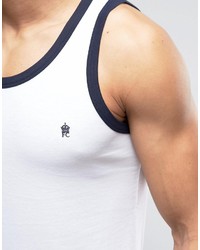 Мужская белая майка от French Connection