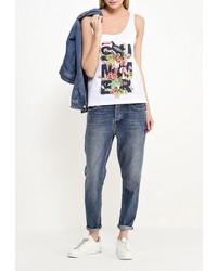 Женская белая майка от Sela