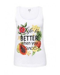 Женская белая майка от Sela