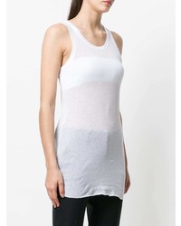 Женская белая майка от Ann Demeulemeester