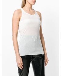 Женская белая майка от Ann Demeulemeester