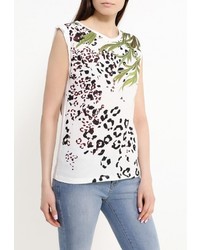 Женская белая майка от Sisley