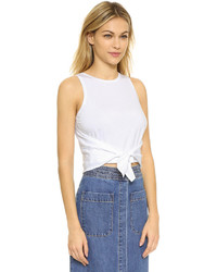 Женская белая майка от Club Monaco