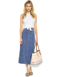 Женская белая майка от Club Monaco