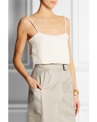 Женская белая майка от Wes Gordon