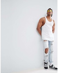 Мужская белая майка от Religion