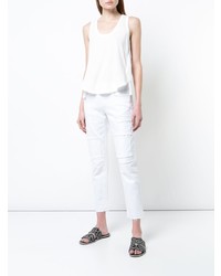 Женская белая майка от Derek Lam 10 Crosby