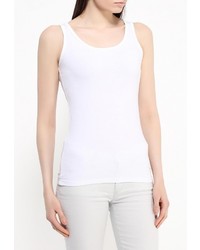 Женская белая майка от Troll