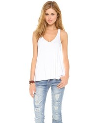 Женская белая майка от Feel The Piece