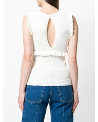 Женская белая майка от P.A.R.O.S.H.