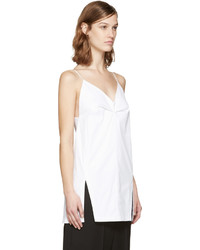 Женская белая майка от Jil Sander