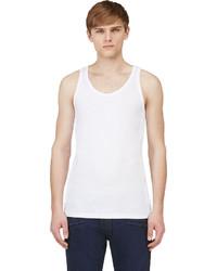 Мужская белая майка от Balmain