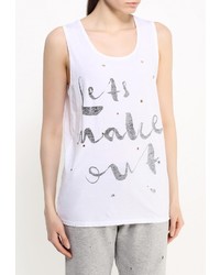 Женская белая майка от Zoe Karssen