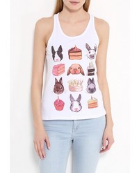 Женская белая майка от Спартак