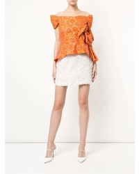 Белая мини-юбка от Bambah