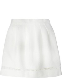 Белая мини-юбка от Ermanno Scervino