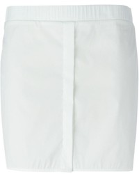 Белая мини-юбка от Neil Barrett
