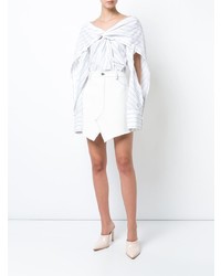 Белая мини-юбка от Dion Lee