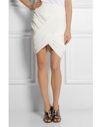 Белая мини-юбка от Dion Lee